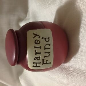 Pink Harley Fund Ceramic Jar